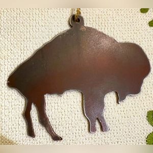 NWOT Buffalo Bills Handmade Steel Christmas Ornament
